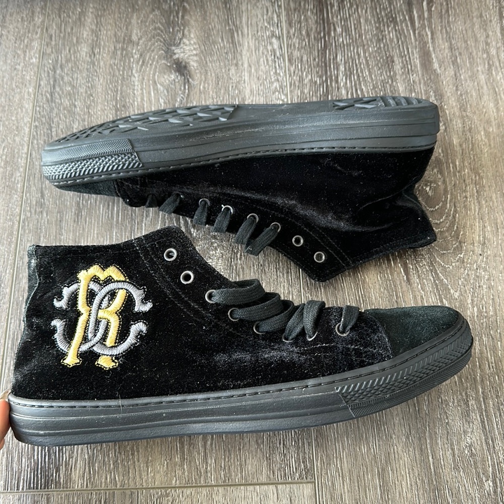 velvet roberto cavalli sneakers size 43